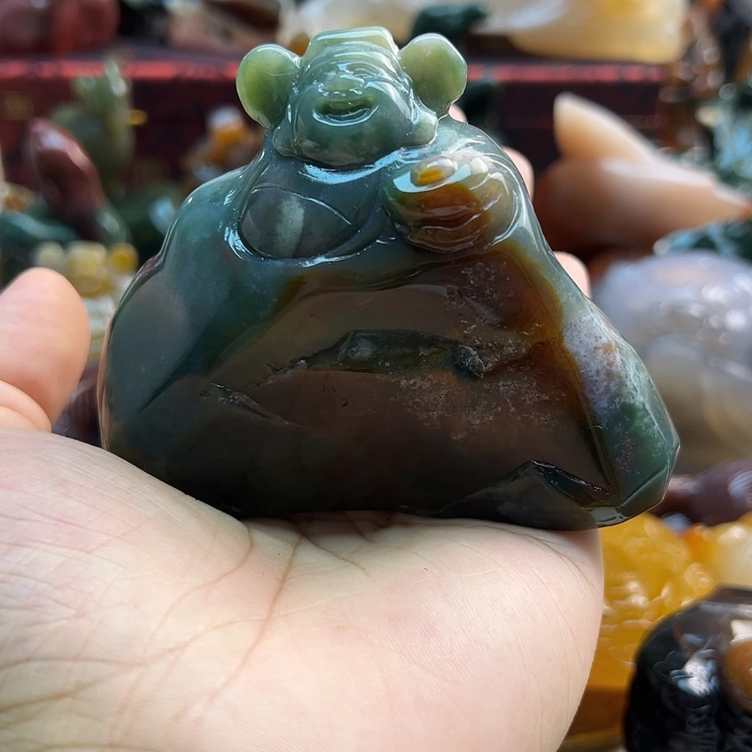 玛瑙/玉髓未镶嵌颈饰