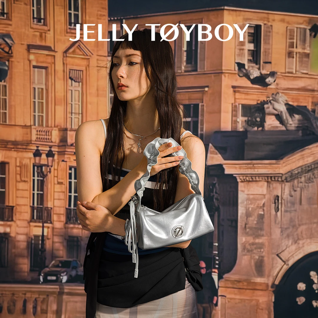 jtb包包云团便当包.新款百搭包包通勤女包多巴胺包银色包包斜挎包