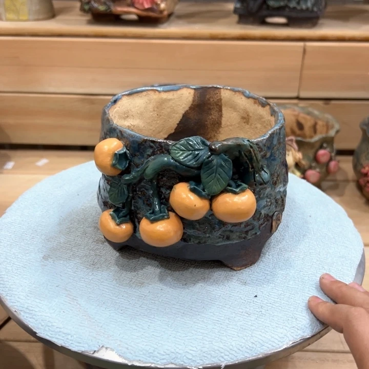 陶然多肉花盆百搭