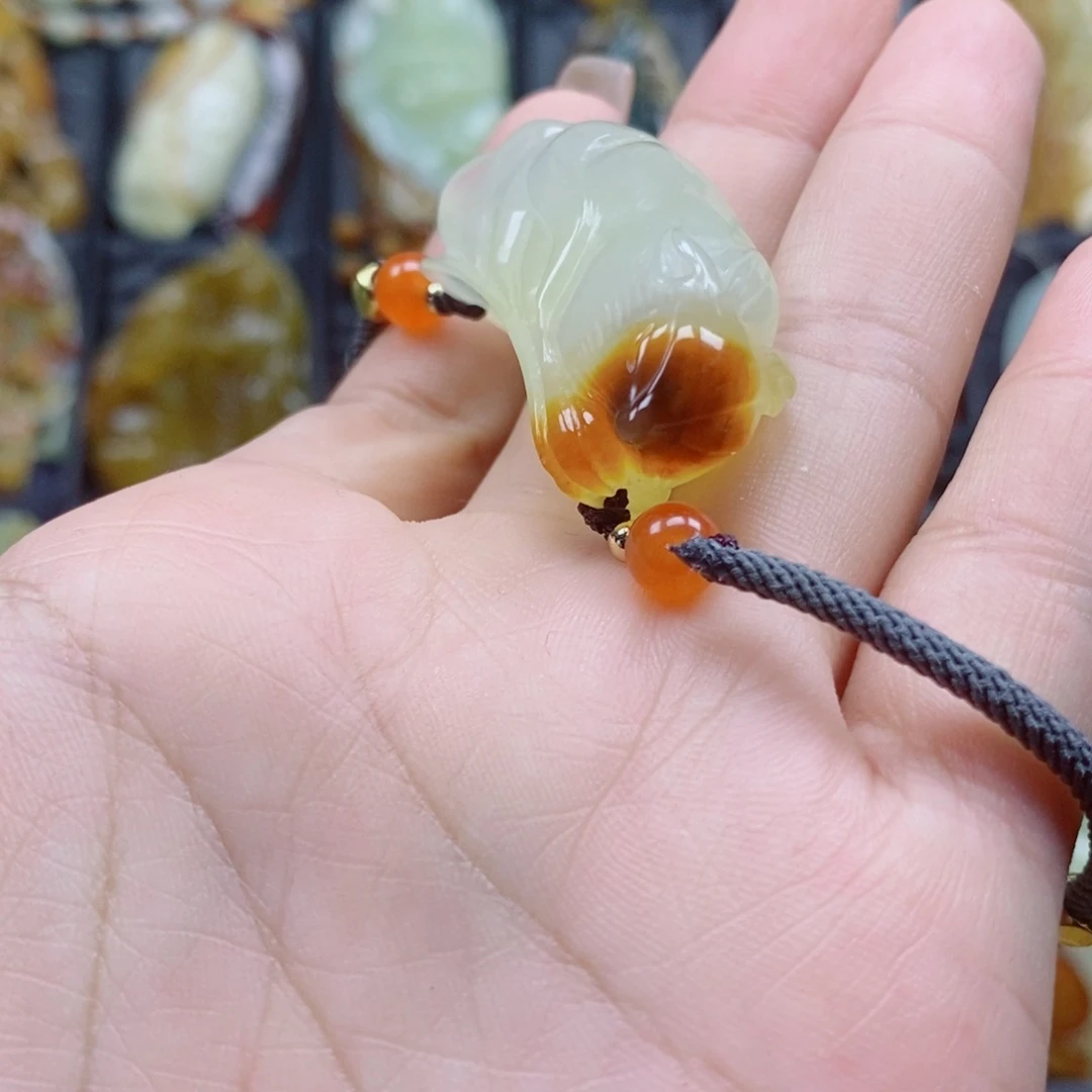合金蛇纹石玉手链