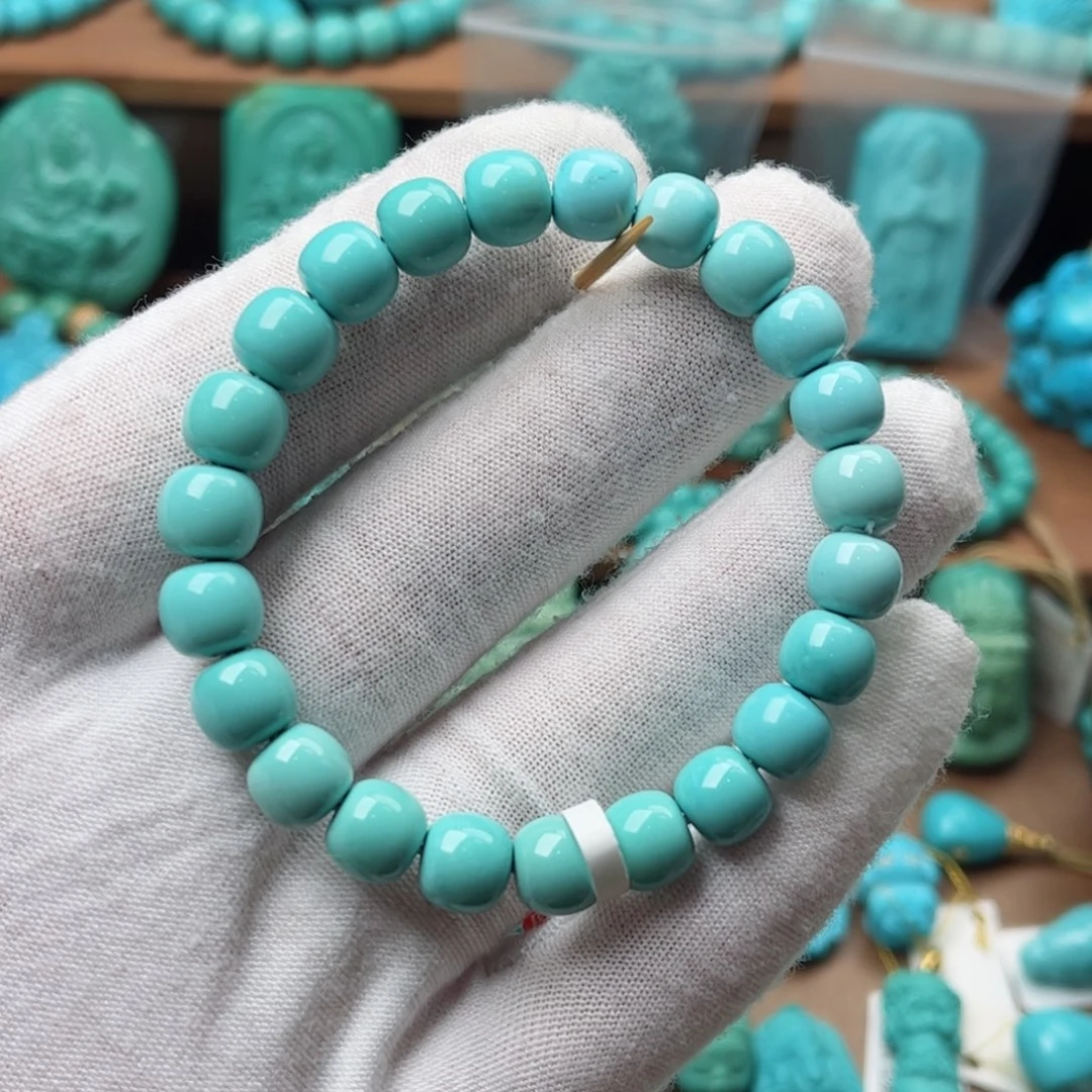 未镶嵌绿松石珠宝奇石