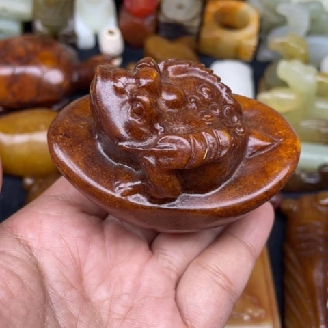 蛇纹石玉未镶嵌颈饰58