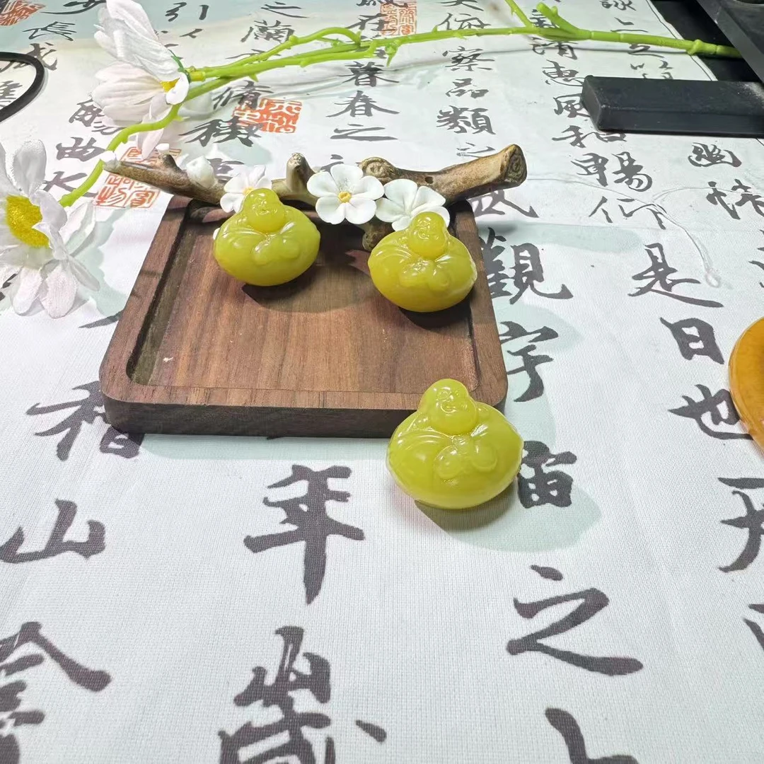 鸡油黄宝宝佛 拍一发一多样性发其一 1230245