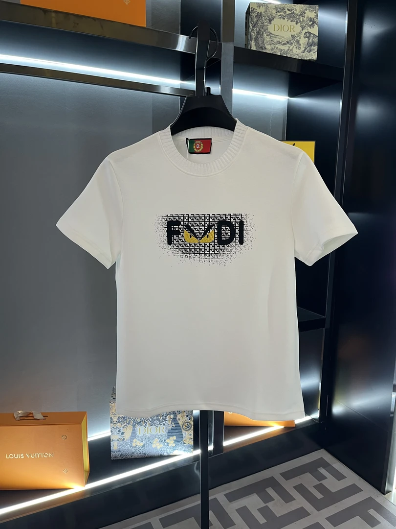 男士夏季新款轻奢休闲百搭修身时尚半袖K818
