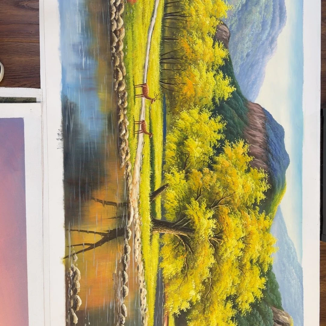 油画你在哪呢你现在干吗呢