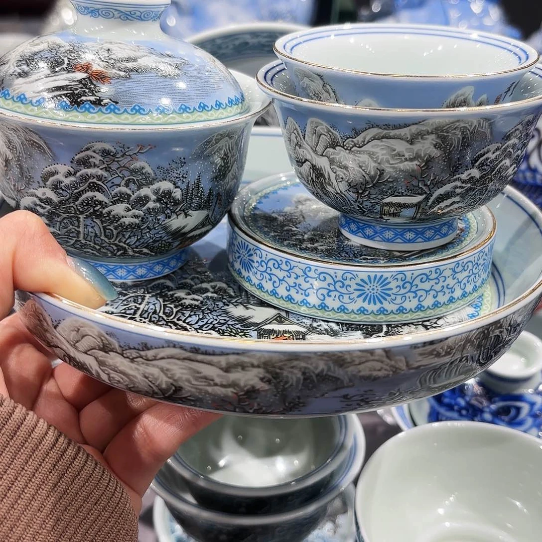 瓷片景德镇瓷器艺术