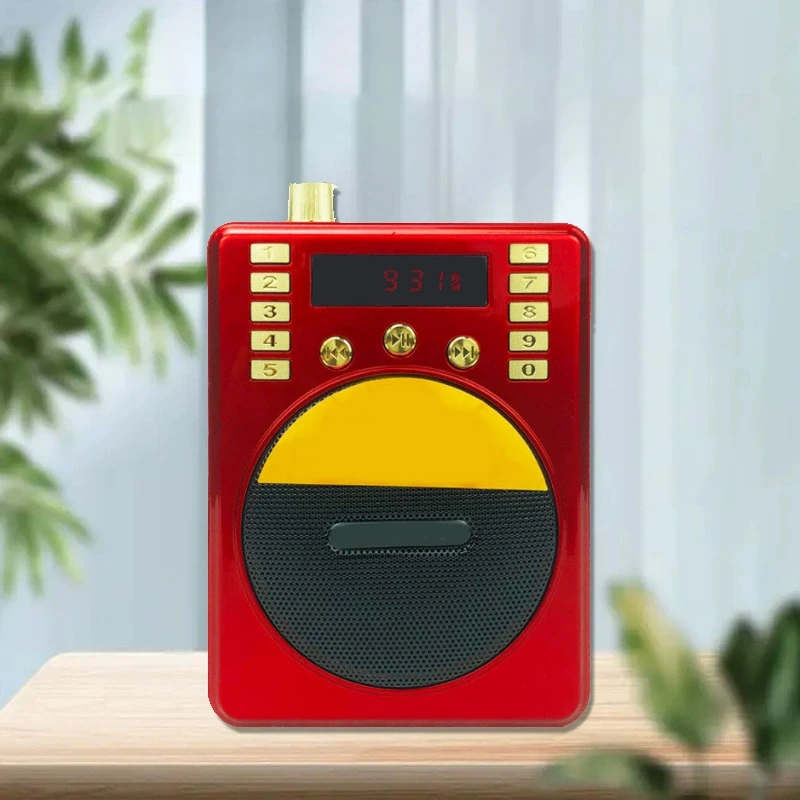 户外便携喇叭扩音器老年人语音播报0026