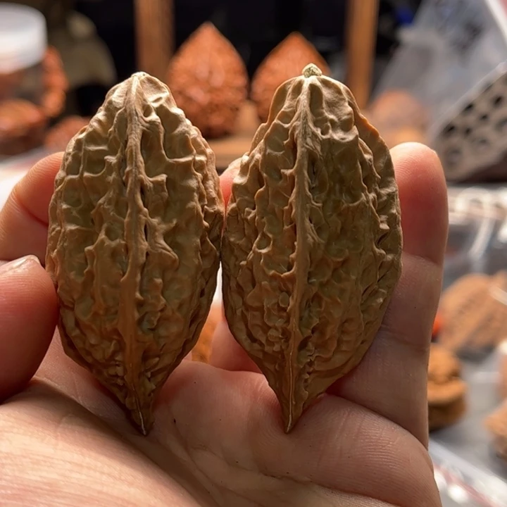 文玩核桃把件楸大胖66