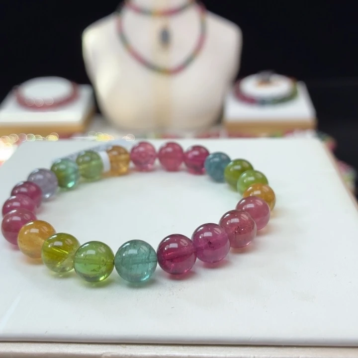 手链未镶嵌碧玺8.8mm±