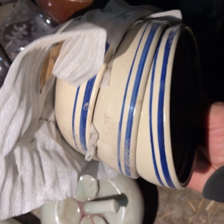 *****其他瓷小篮边碗4个微瑕