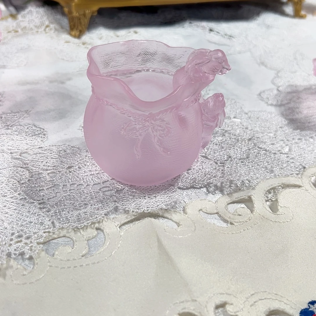 陶瓷QAA267脱蜡粉水晶钱袋子收纳