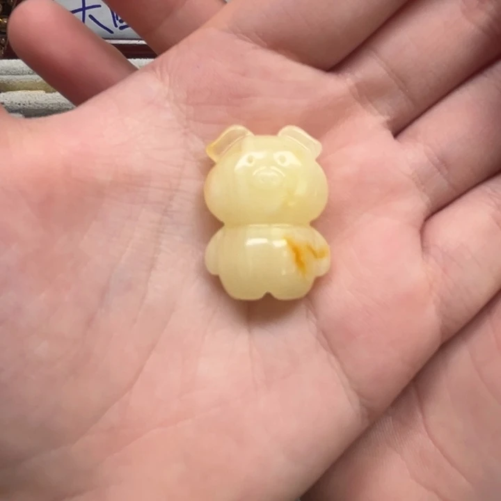 裸石琥珀未镶嵌天然蜜蜡配件