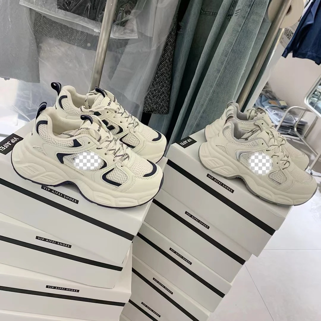 老爹鞋运动鞋厚底透气女鞋潮流春季男鞋老爹鞋女ins时尚