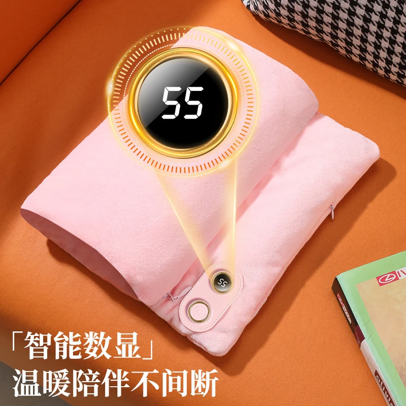 石墨烯无水暖手袋冬季礼品USB充电宝便携式办公室家用防爆