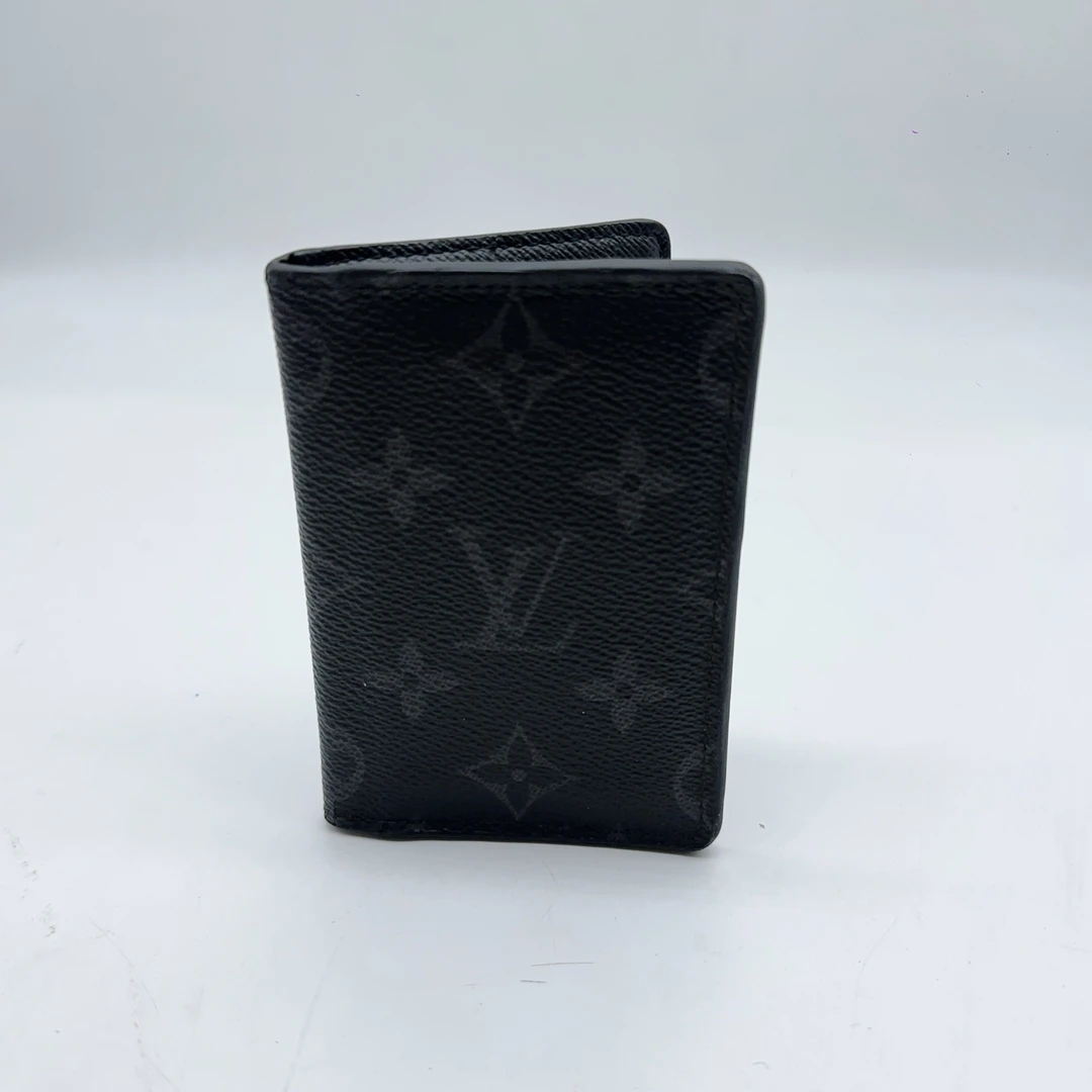 95新 LouisVuitton/路易威登   黑色老花钱包 1582 0380