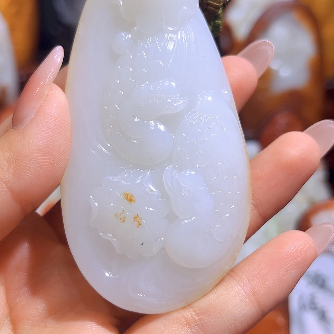 和田玉未镶嵌摆件