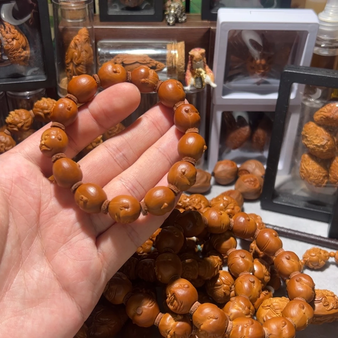 小***贾橄榄核手串/手链手工百态