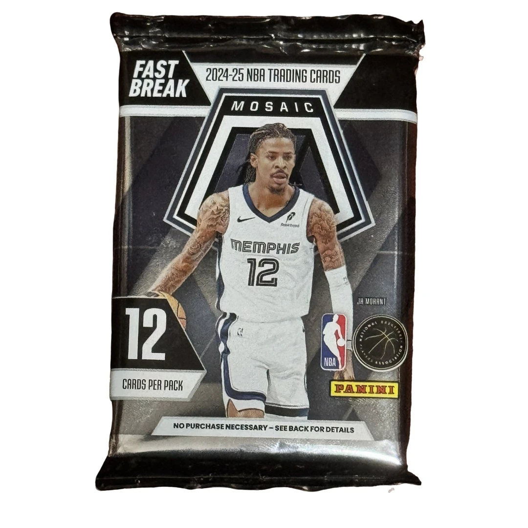【拆包】Panini 24-25 马赛克快攻 篮球 盲盒 球星卡
