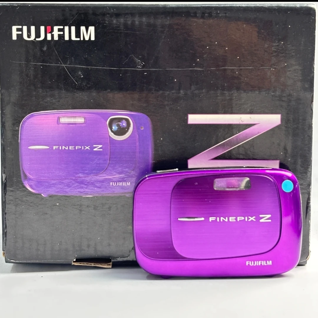 95新 Fujifilm/富士 富士z37紫色原盒1000万像素3倍变焦复古ccd