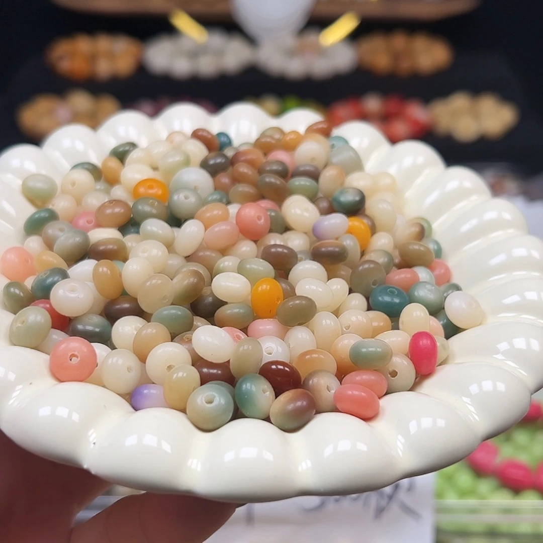 手串菩提根/象牙果瑕疵9多宝算盘1000颗