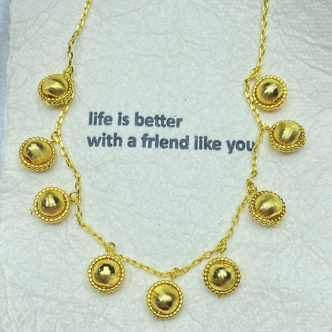 项链 Z黄色猫眼向日葵项链多样性发货44846