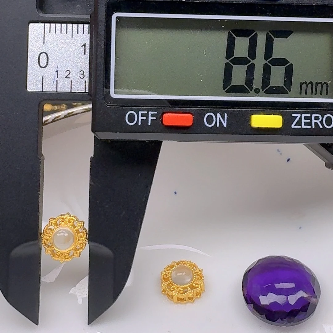 银S925镶嵌紫晶颈饰紫水晶925镶嵌59