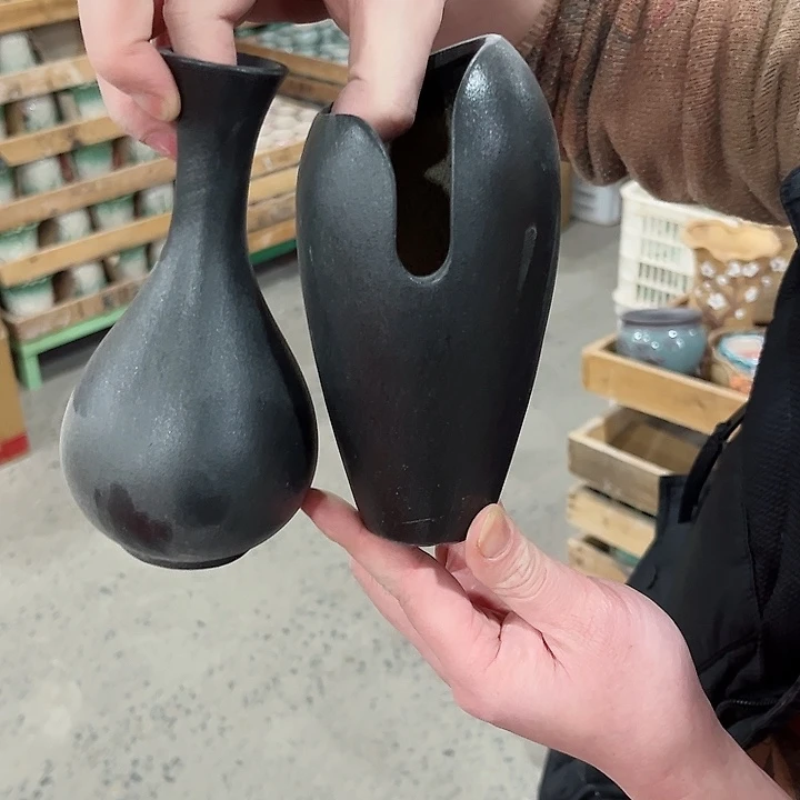 陶瓷插花瓶无孔凑单10元发货！