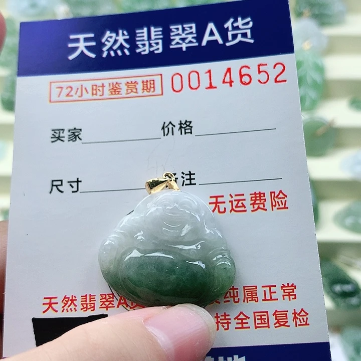 颈饰未镶嵌翡翠吊