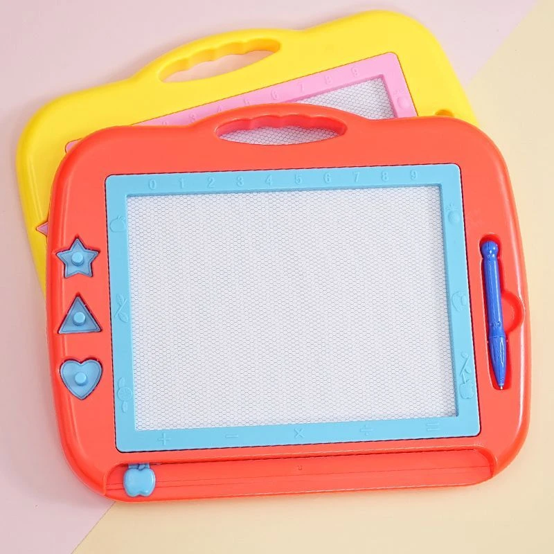 磁性画写板儿童涂鸦板大号画画写字板可擦小黑板幼儿早教玩具塑料