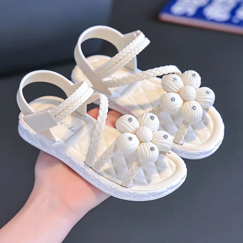 儿童夏凉鞋女童防滑软底小中大女孩童宝宝凉拖鞋时尚百搭沙滩凉鞋