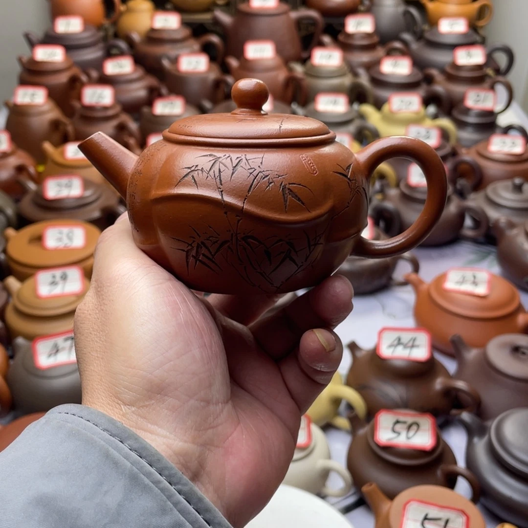 巴****茶壶紫砂宜兴紫砂半手工