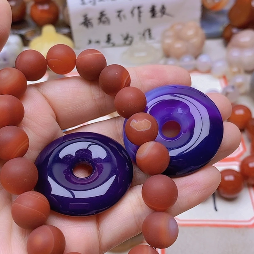 【闪购商品】未镶嵌玛瑙/玉髓珠宝半成品张****5
