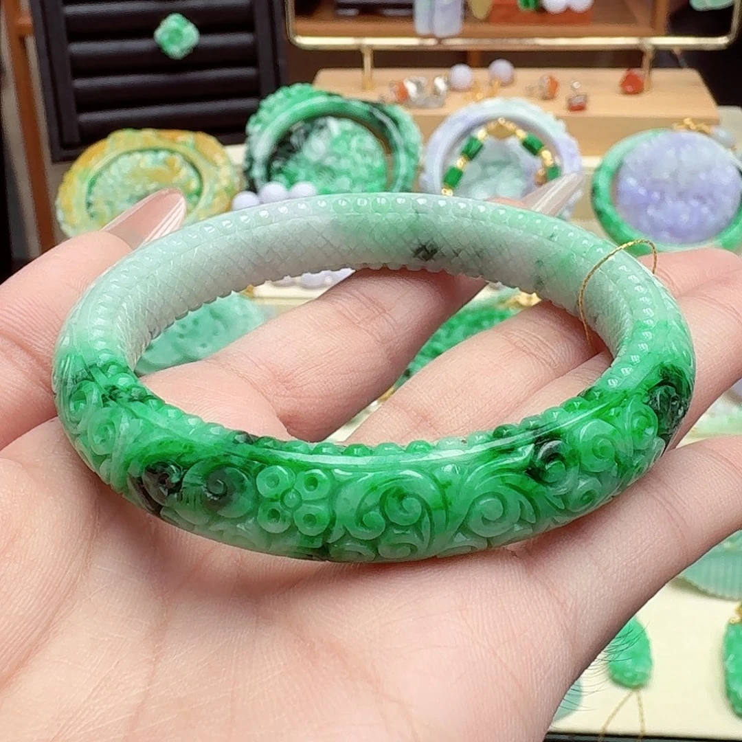 未镶嵌手镯翡翠翡翠手镯