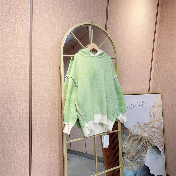 WW408青色孕妇针织衣100-130  小勾丝