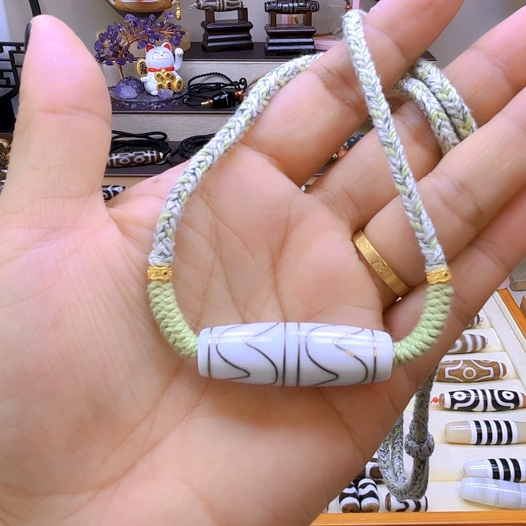 玛瑙/玉髓合金颈饰