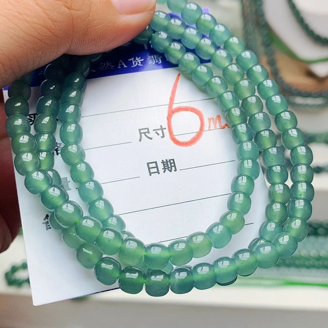 翡翠未镶嵌手链翡翠