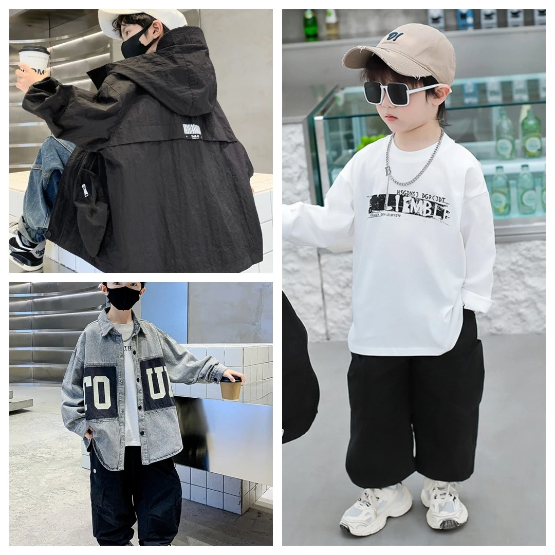 AB(701-800)【按主播报身高过款编码下单】时尚童装短袖【非图片】