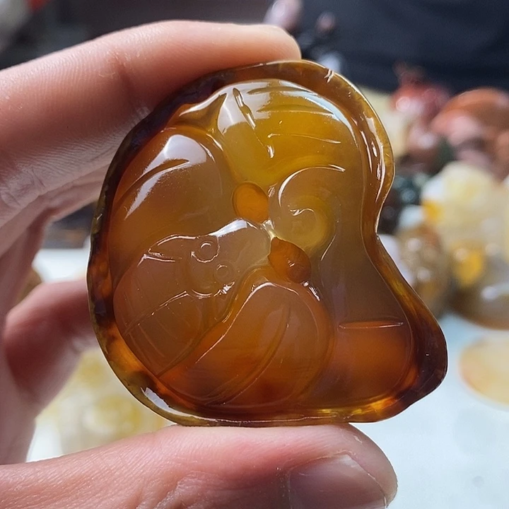 玛瑙/玉髓未镶嵌颈饰