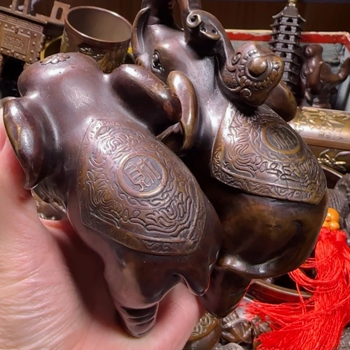 铜器把玩摆件链接