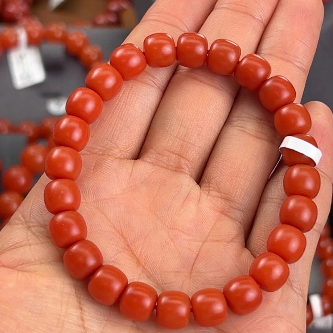 手链未镶嵌南红玛瑙8.5mm