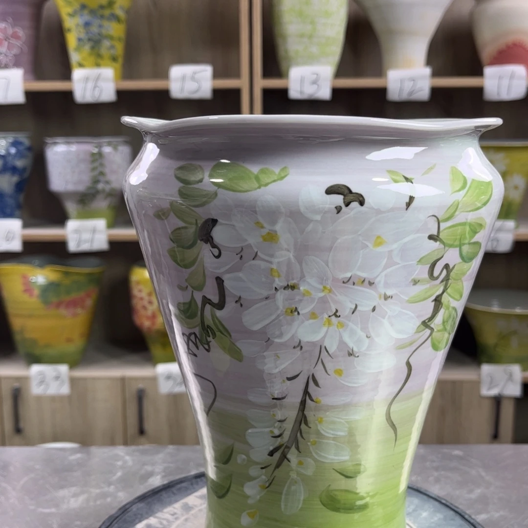 景德镇陶瓷花盆花盆