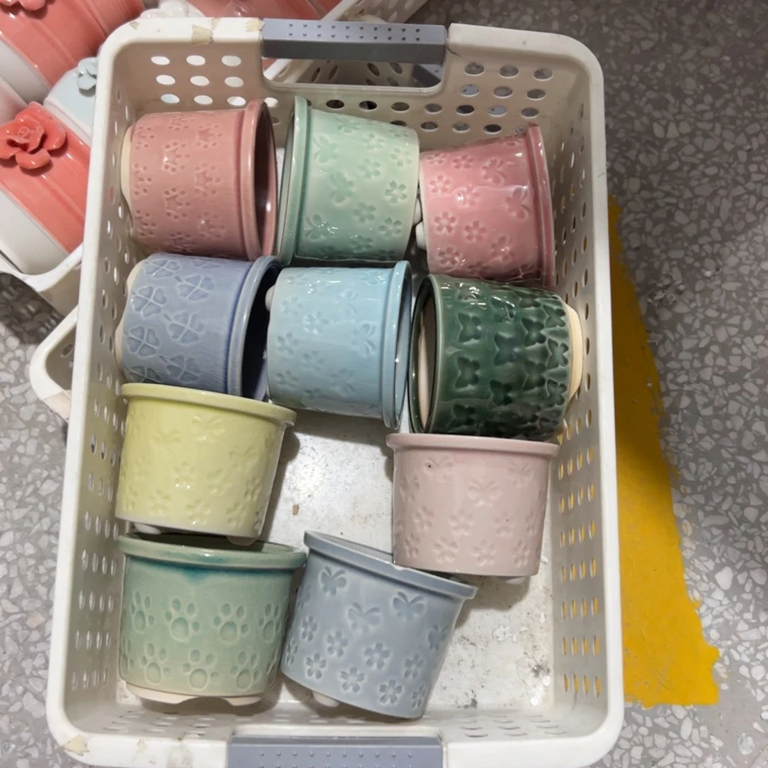 陶瓷多肉小花盆@@1683