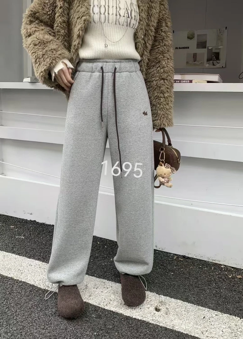 1695新款抽绳卫裤