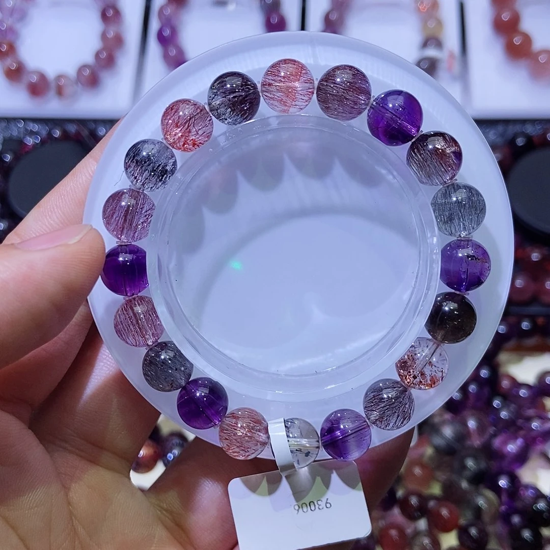 水晶手串未镶嵌超七9