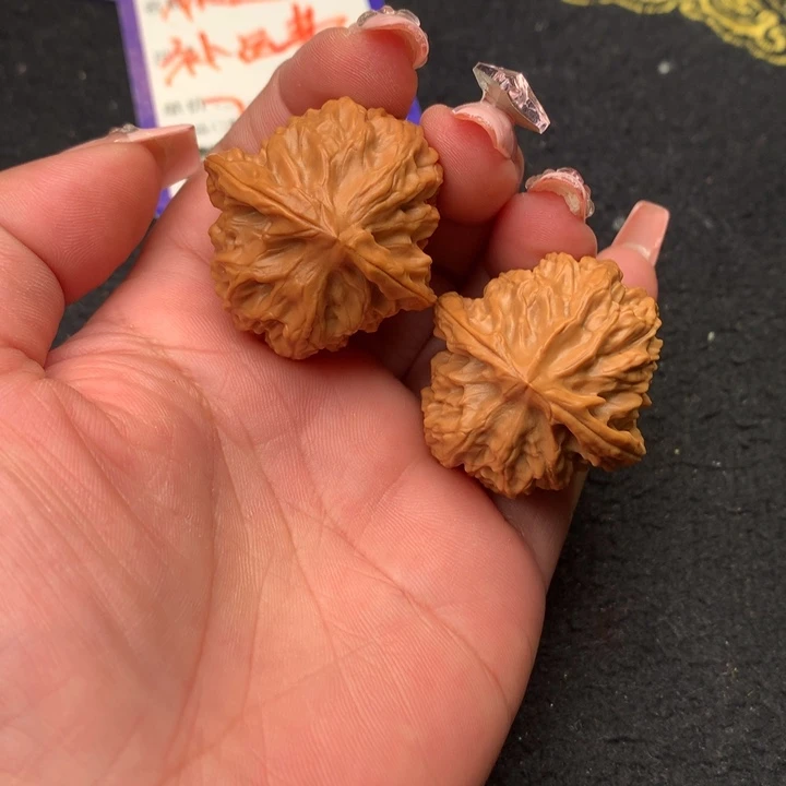 文玩核桃吊坠66号35十字尖全