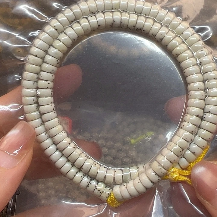 手串星月菩提海南原生态原白3/6原白