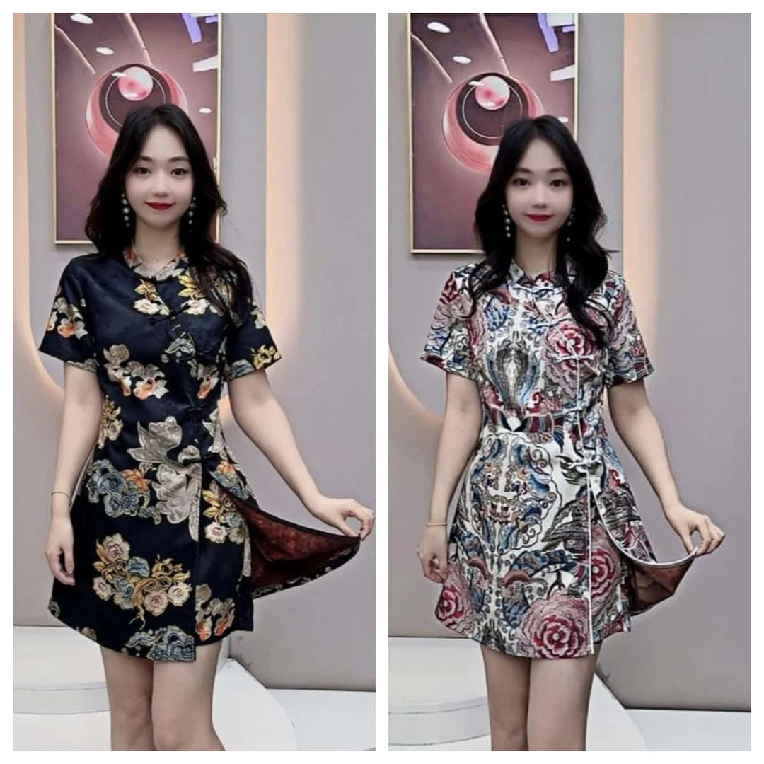 两件套夏季盘扣开衫新中式短袖衫+短裤复古国风两件套#书2588