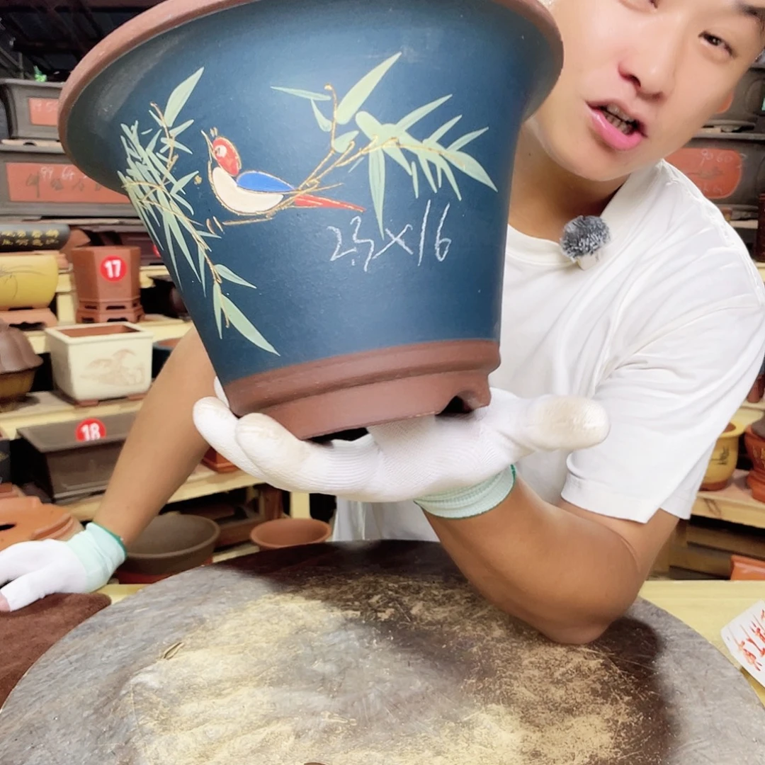瑞***龙紫砂花盆工厂直发