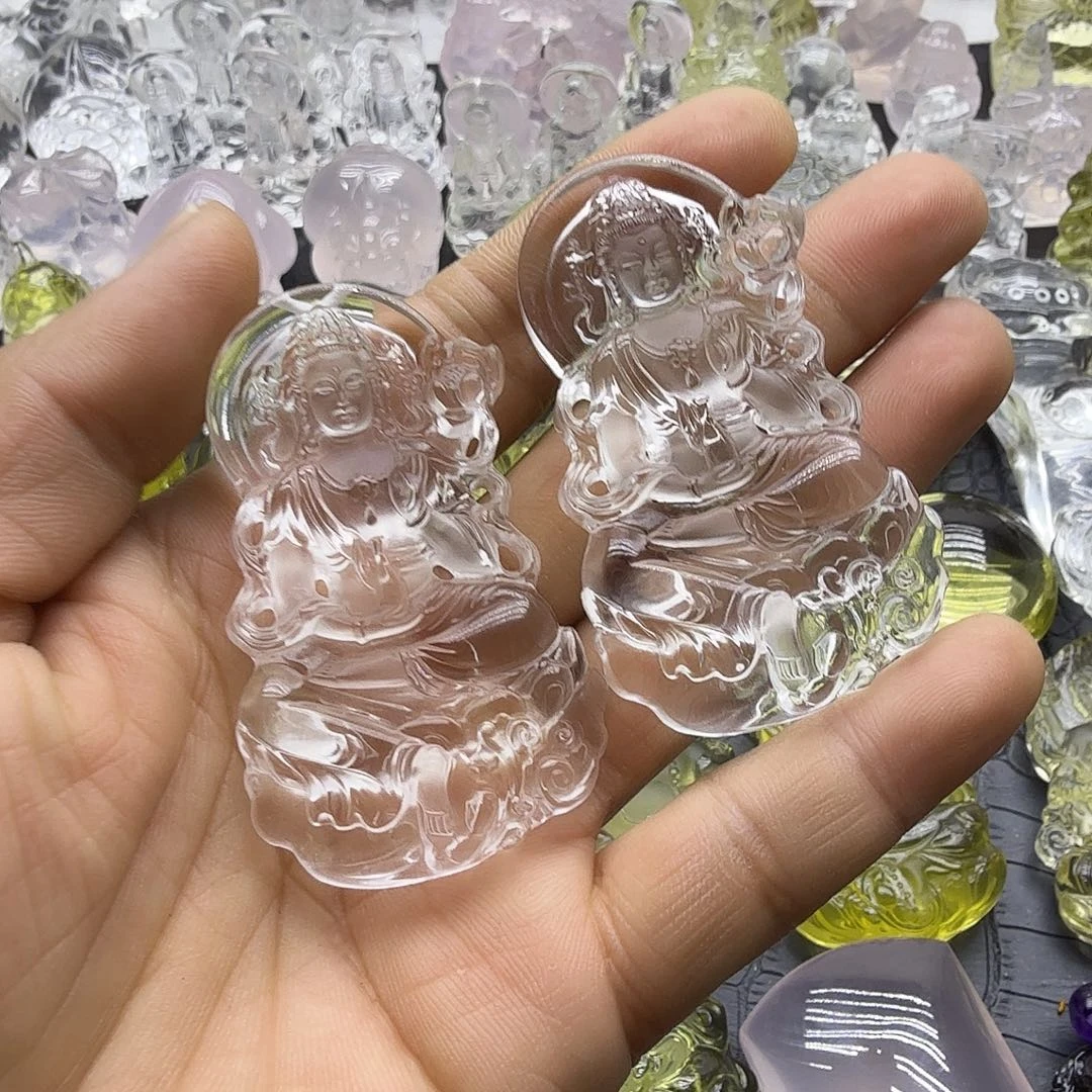 r***a水晶颈饰未镶嵌吊坠