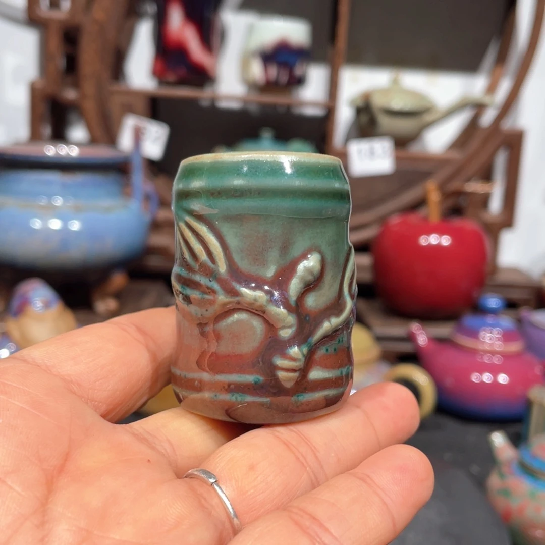 中国神后钧瓷盖置